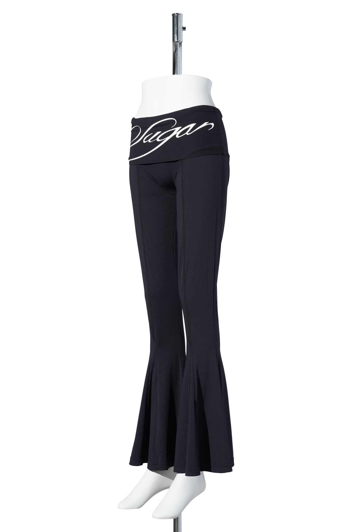 WOMEN POLYESTER PANTS / BLACK