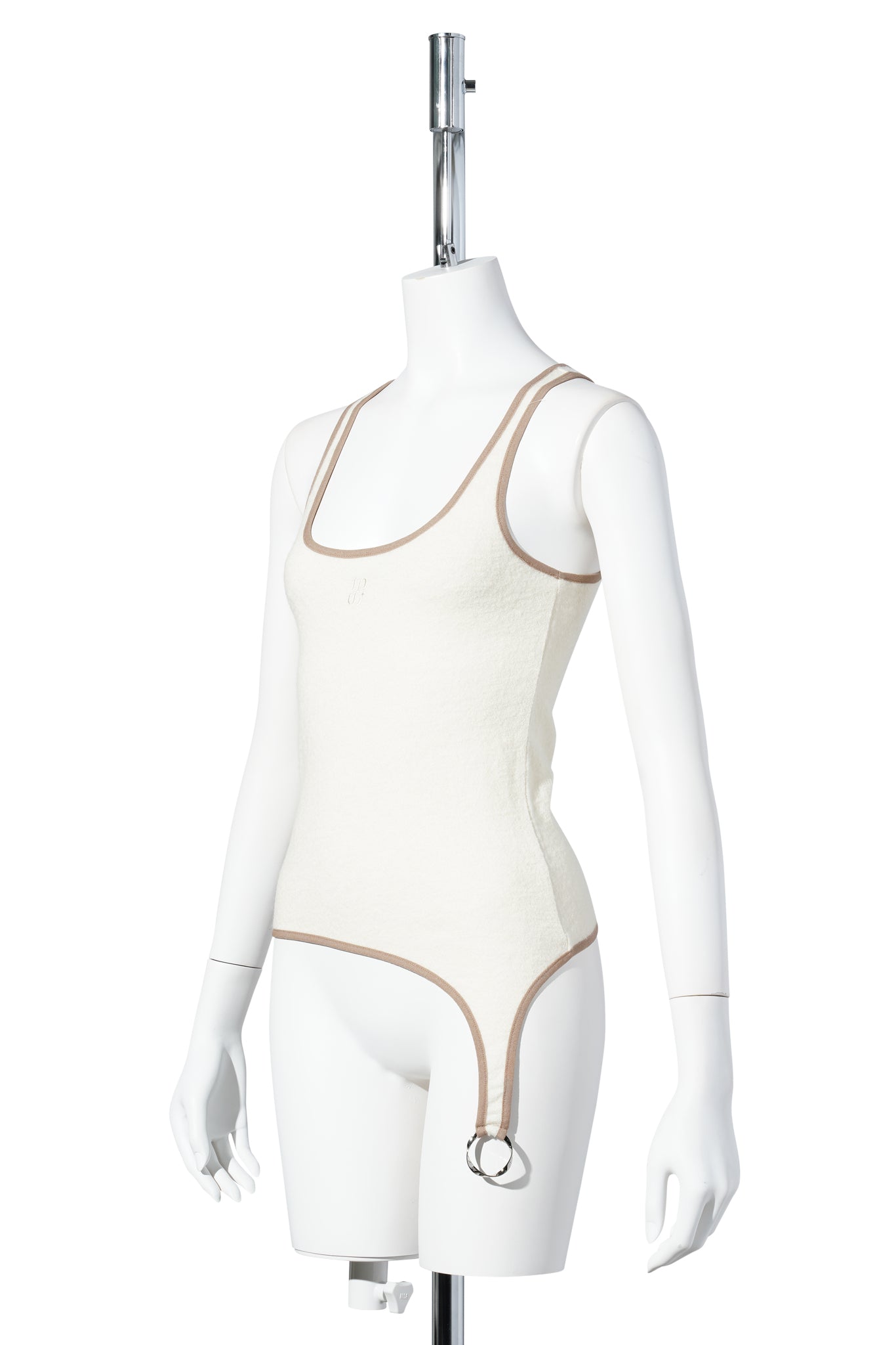 WOMEN COTTON TWO-PIECE SET / WHITE