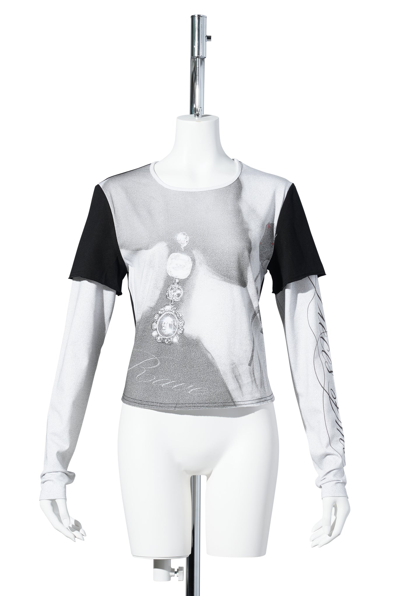 WOMEN COTTON TOP / GREY