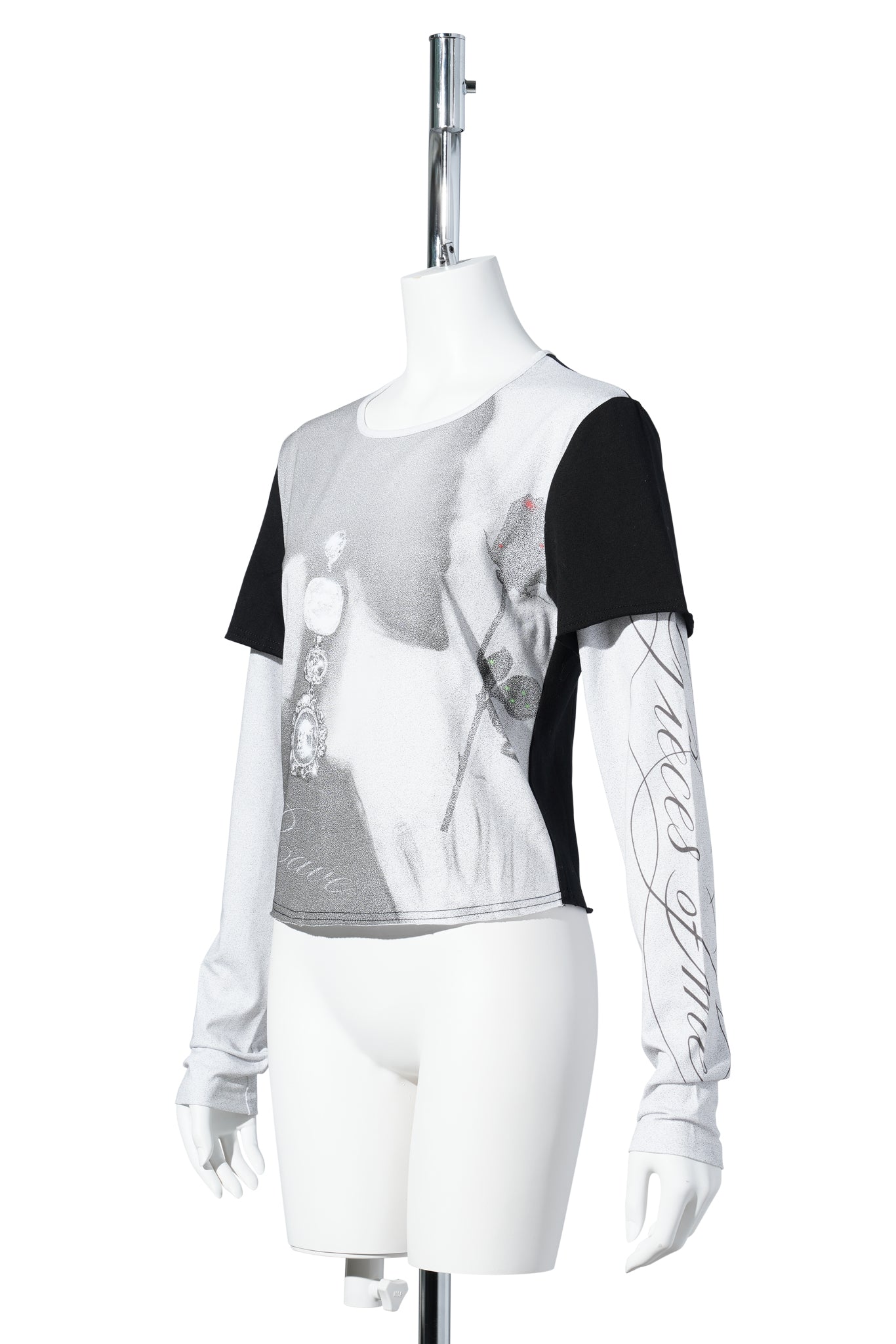 WOMEN COTTON TOP / GREY