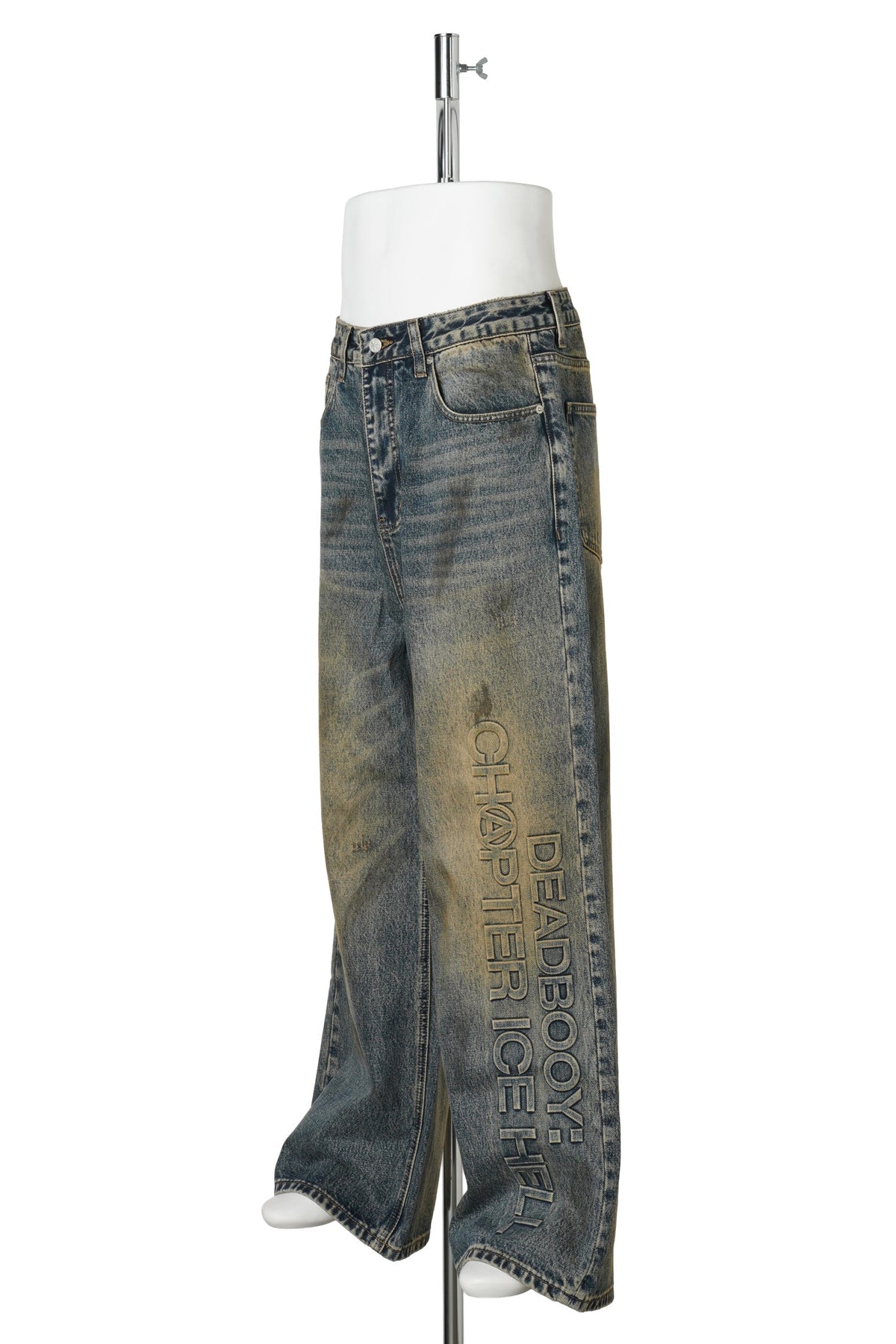 “ICE HELL” WASHED DENIM / BLUE