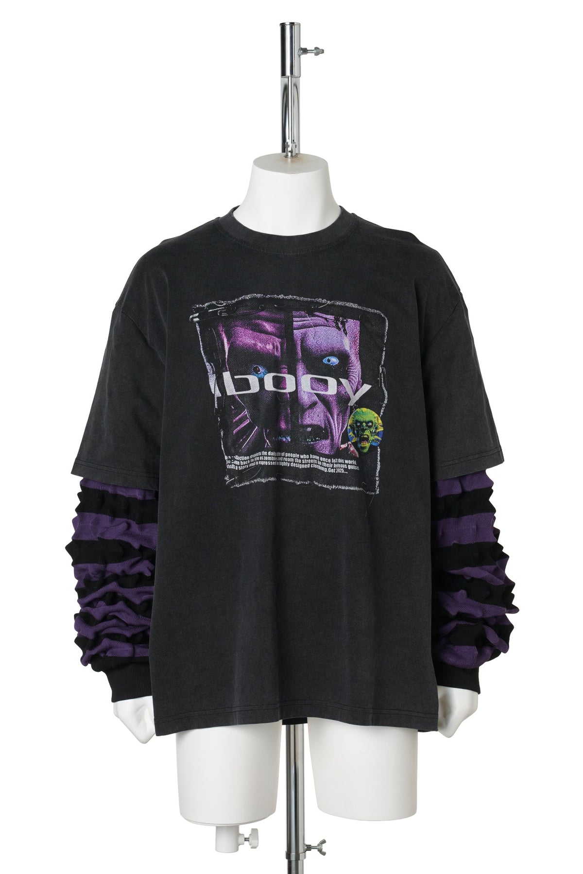 SPIKY LAYERED L/S TEE