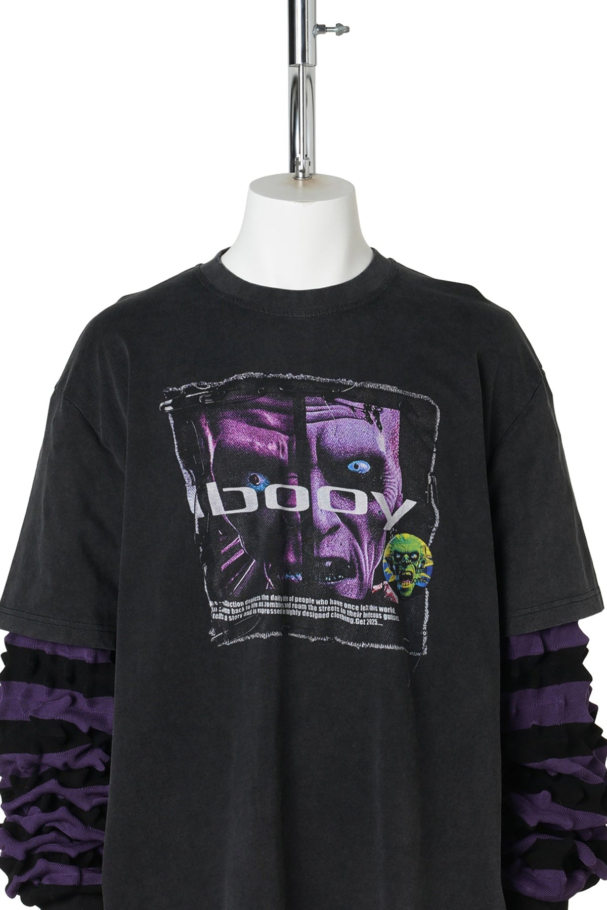SPIKY LAYERED L/S TEE