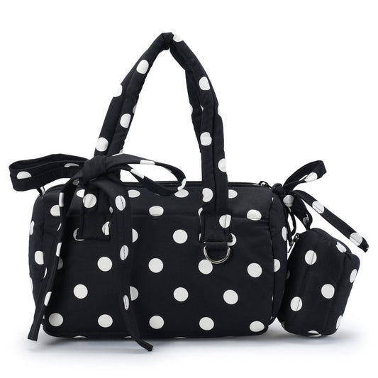 DOTTE BAG / BLACK/WHITE