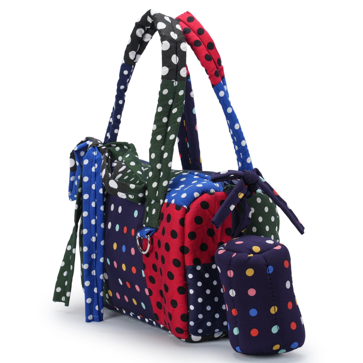LAUREN BAG / DOTS/GREEN/BLUE/YELLOW