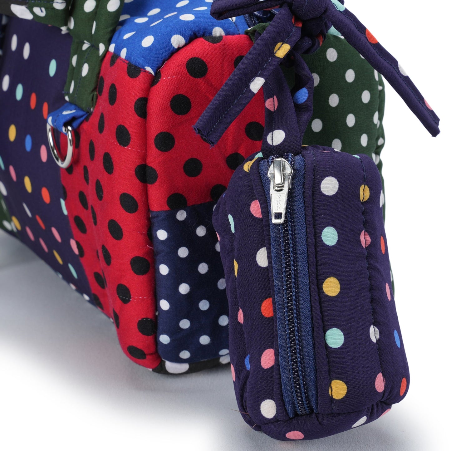 LAUREN BAG / DOTS/GREEN/BLUE/YELLOW