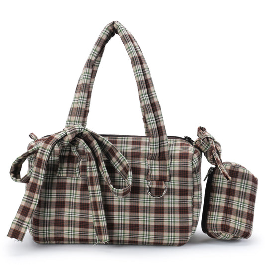 CHI BAG / BROWN/GREEN