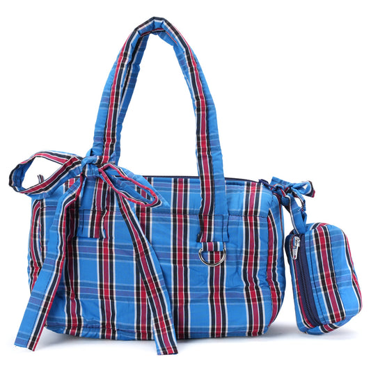 SUZE BAG / BLUE/RED/WHITE
