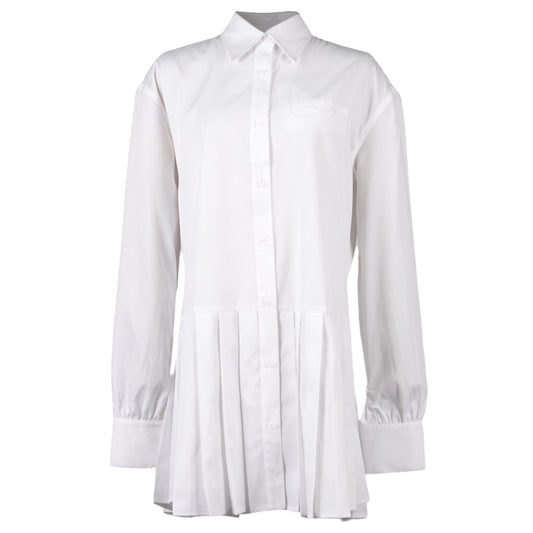 SENNAE SHIRT DRESS / WHITE