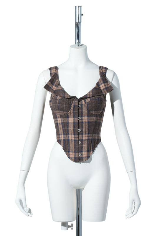 CHAMONIX TARTAN CORSET / MULTI