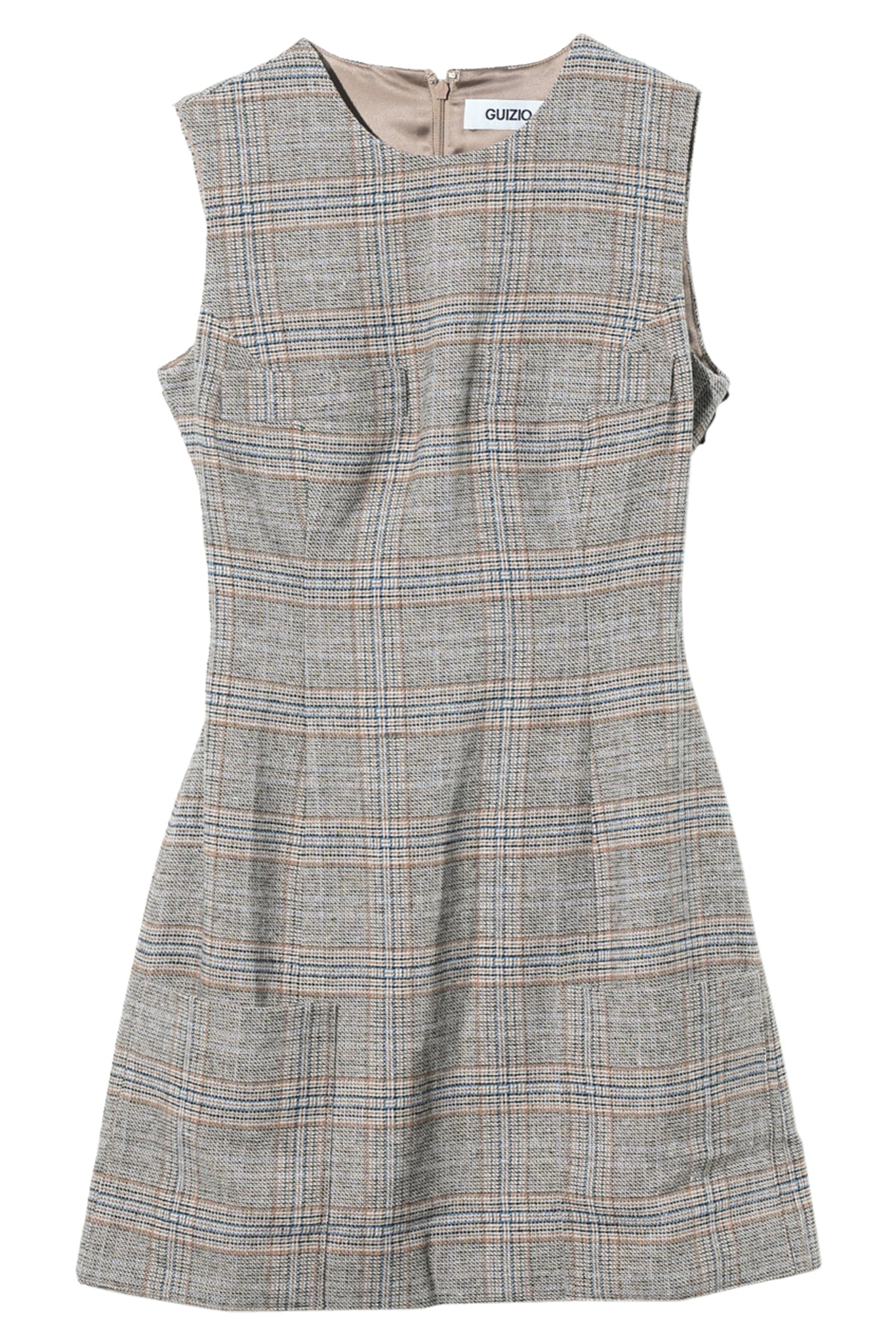 ROWAN TARTAN DRESS / GREEN MULTI