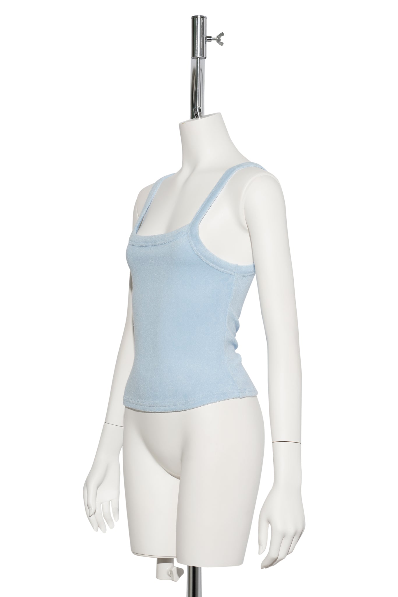 DANI TERRY TANK / 451:POWDER BLUE