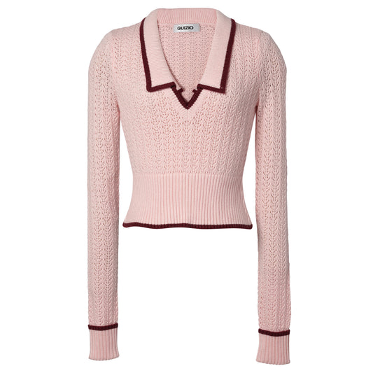 CHARLOTTE PULLOVER KNIT / BALLET SLIPPER