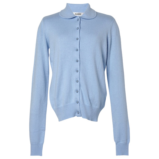 DELPHINE CARDIGAN / POWDER BLUE