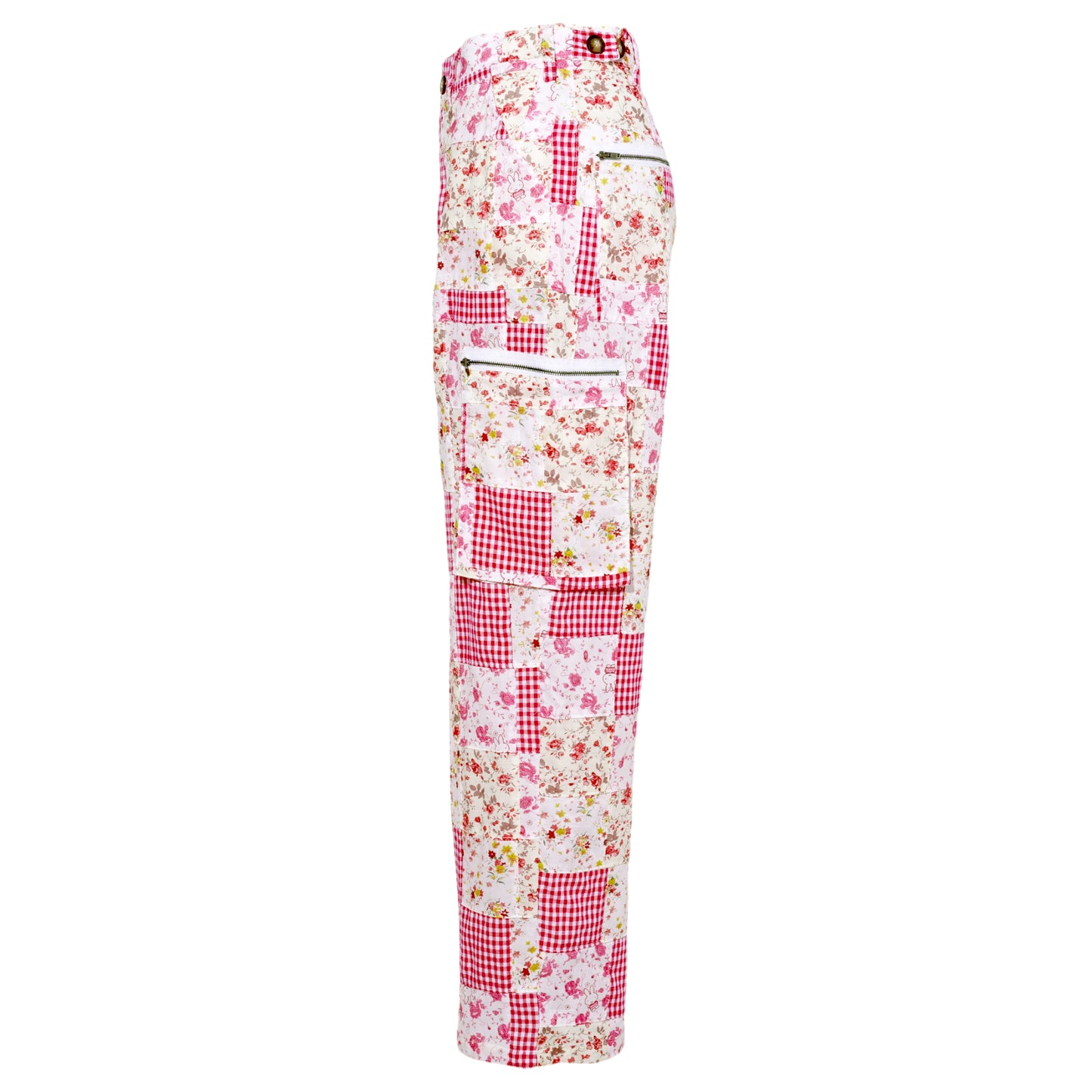 ADRIAN PATCHWORK PANT / PINK MULTI