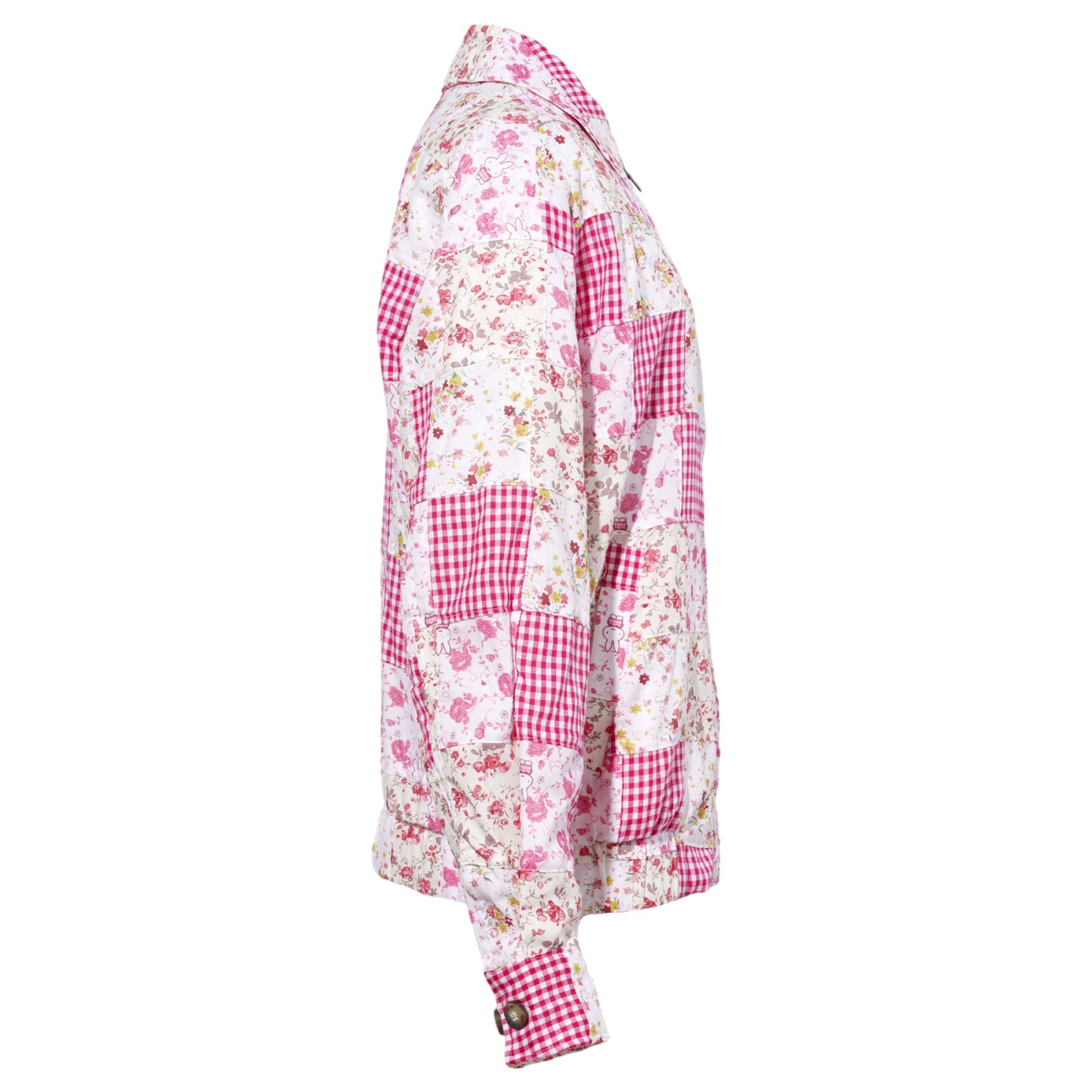 ADRIAN PATCHWORK BOMBER / PINK MULTI