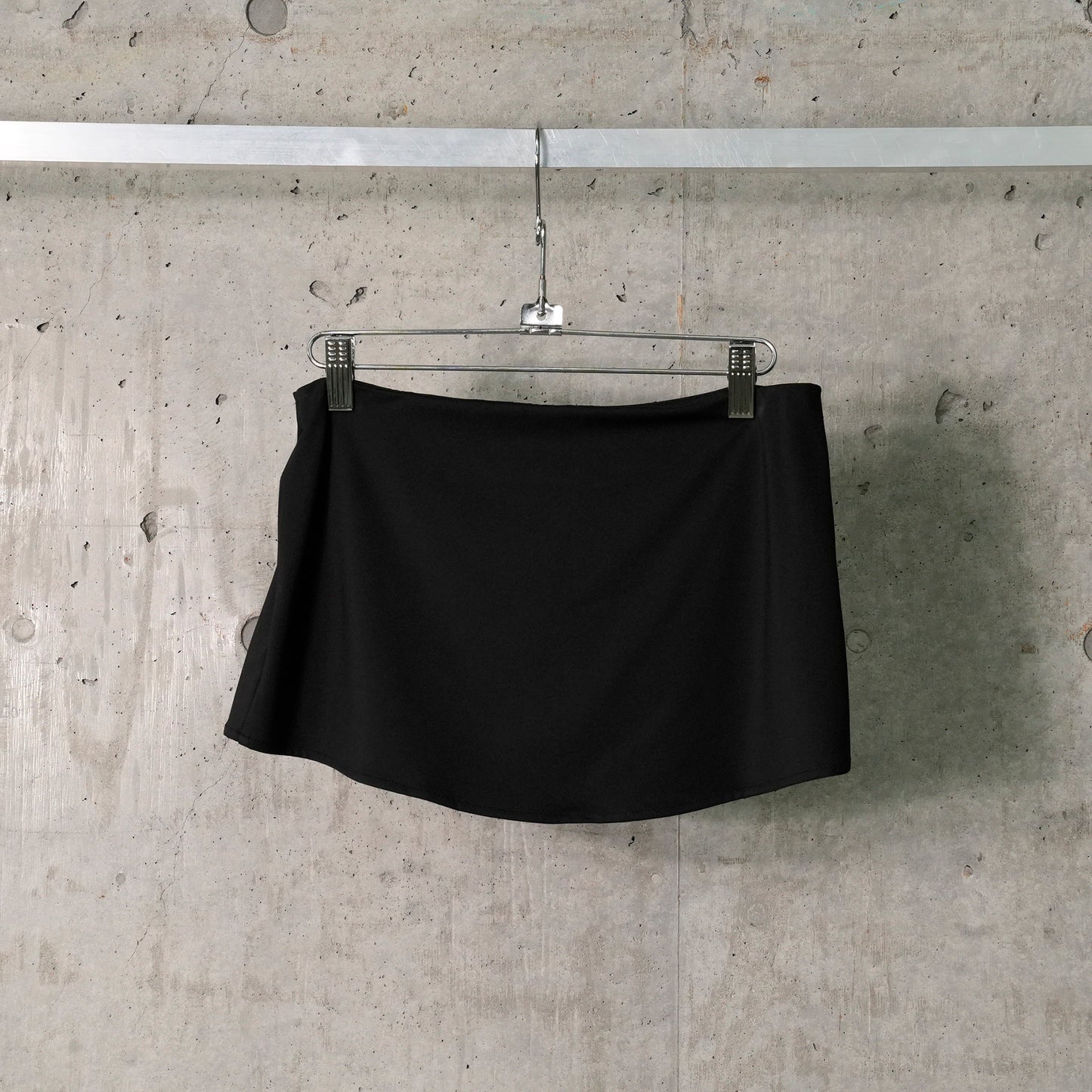 MICRO MINI STRETCH SKIRT / BLACK