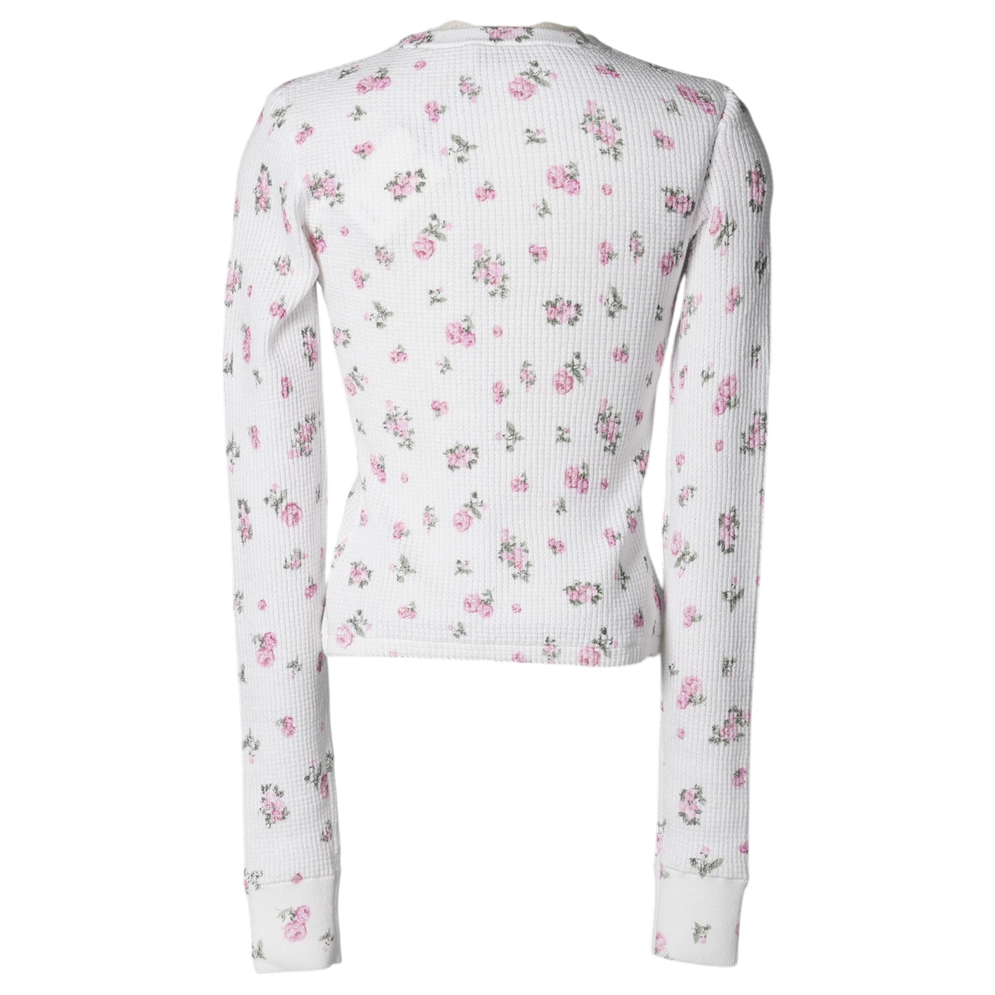 LONG SLEEVE THERMAL TOP / WHITE