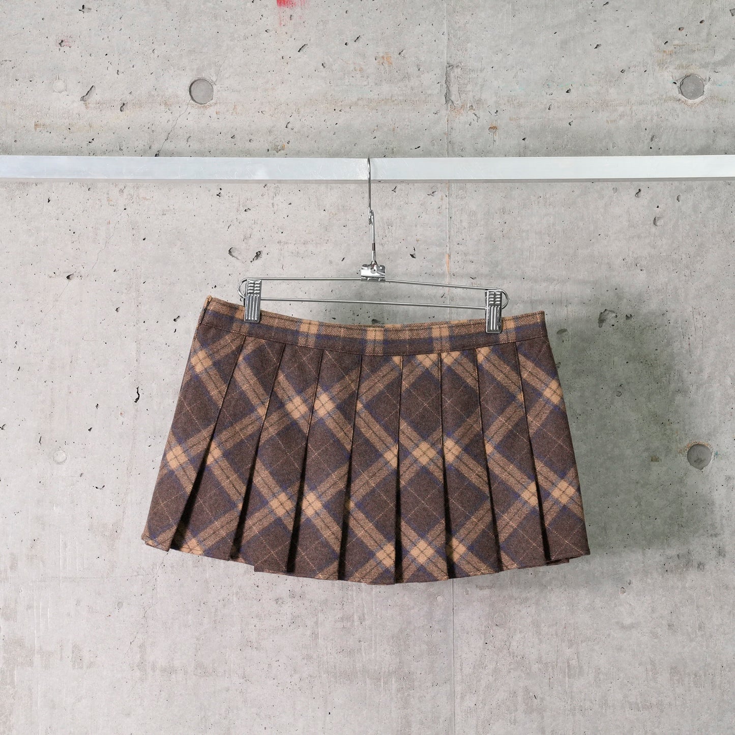 FAIRFIELD TARTAN SKIRT / BROWN