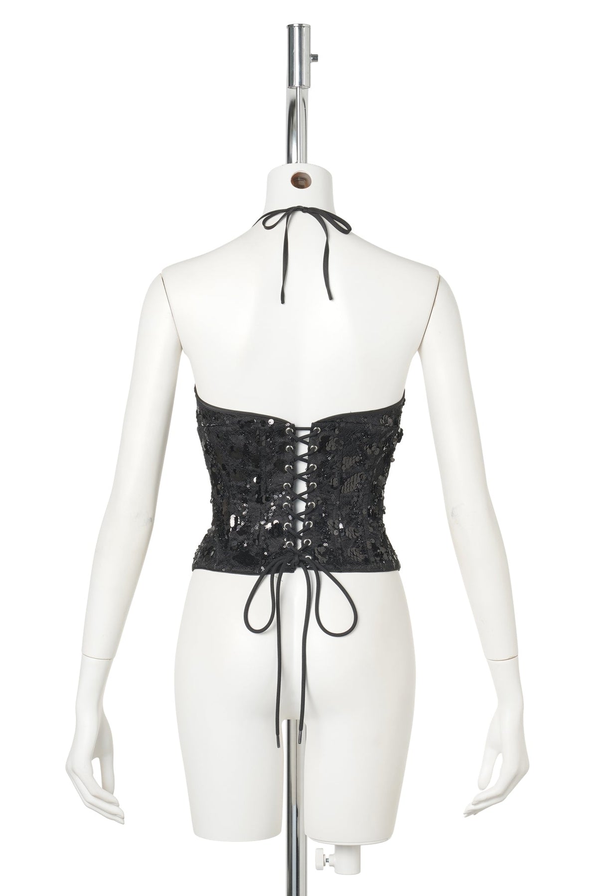 MARINI EMBELLISHED CORSET TOP / 001:BLACK
