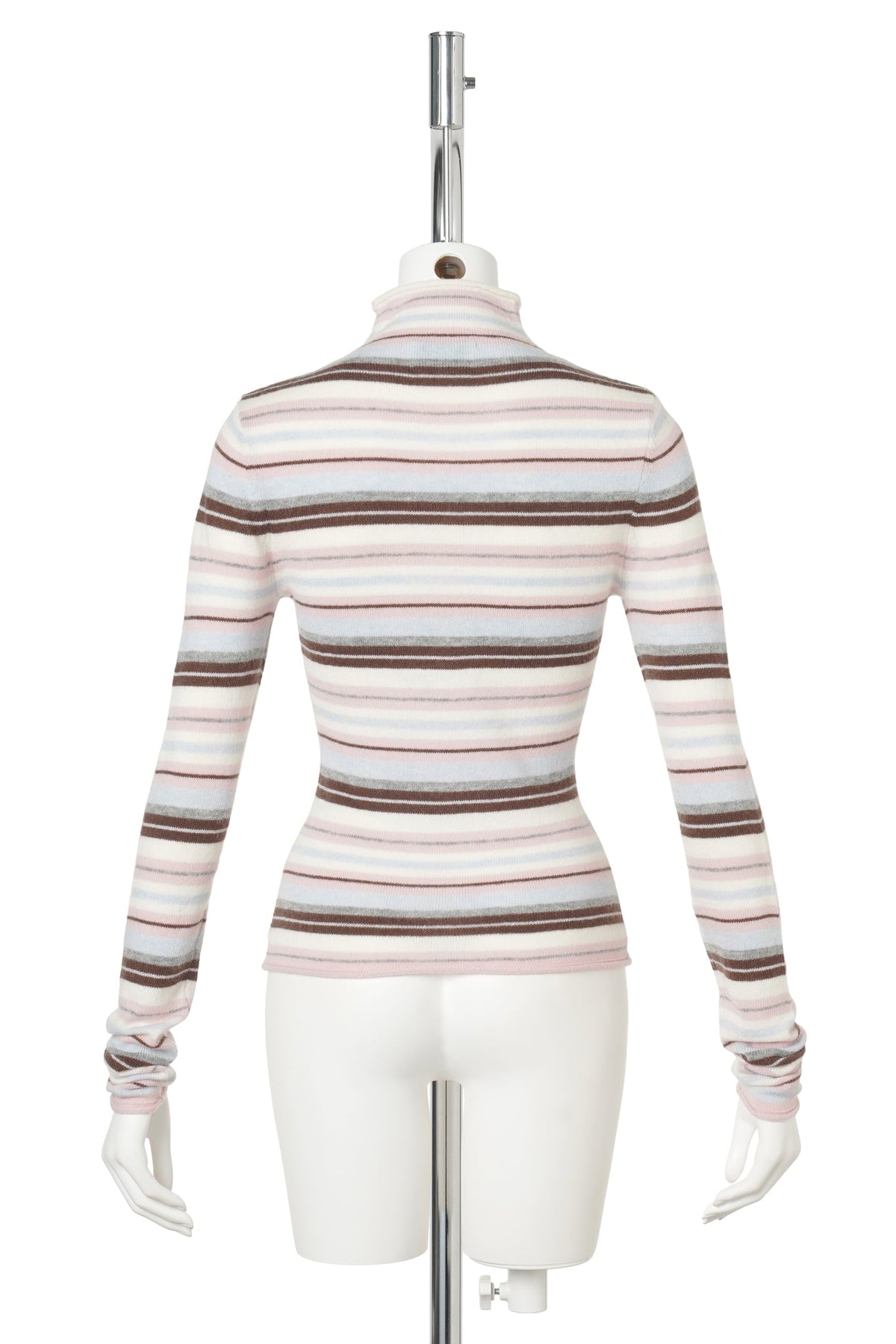 CHLOE CASHMERE SWEATER / 690:PINK MULTI STRIPE