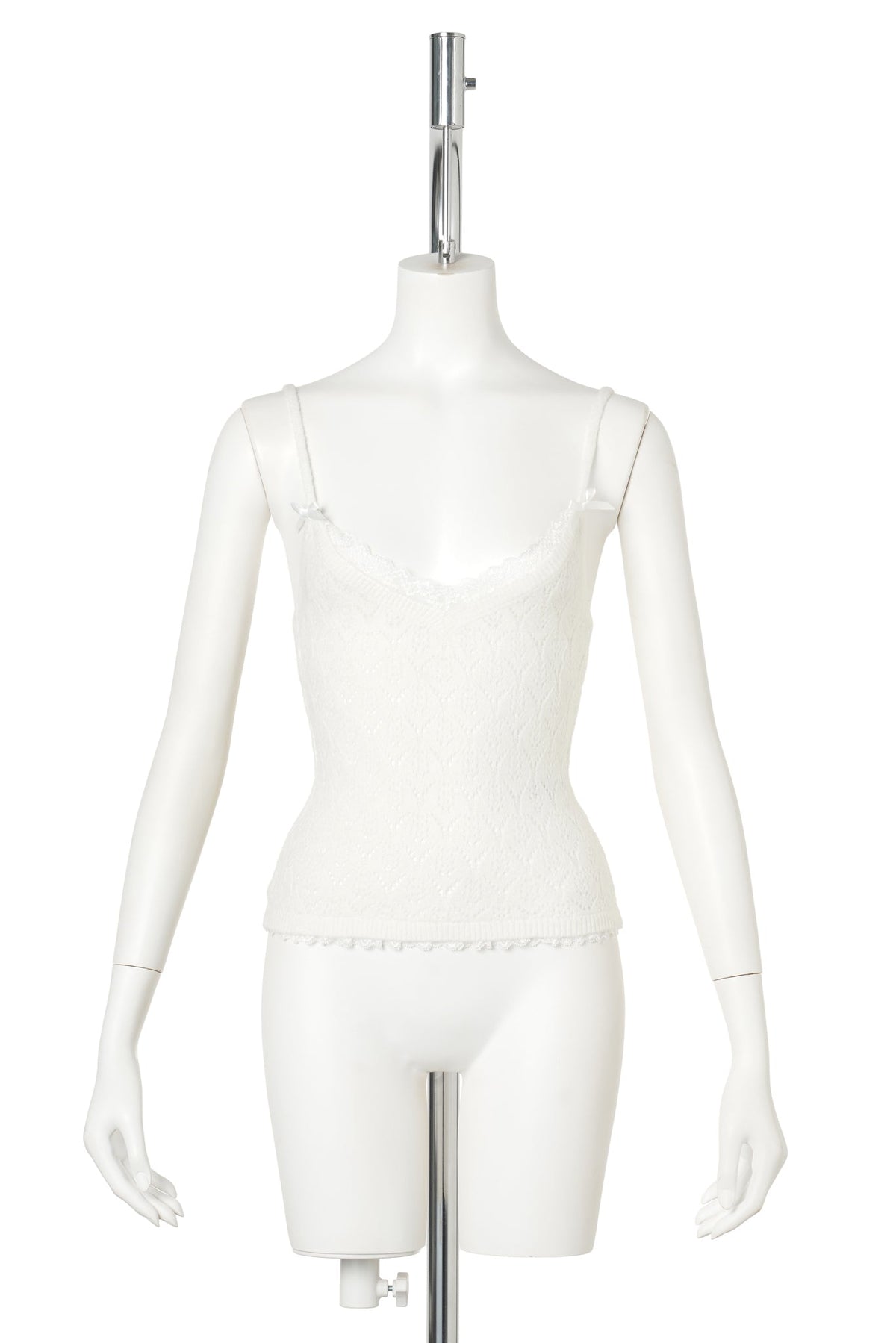 JULIANNA KNIT CAMI / 102:IVORY