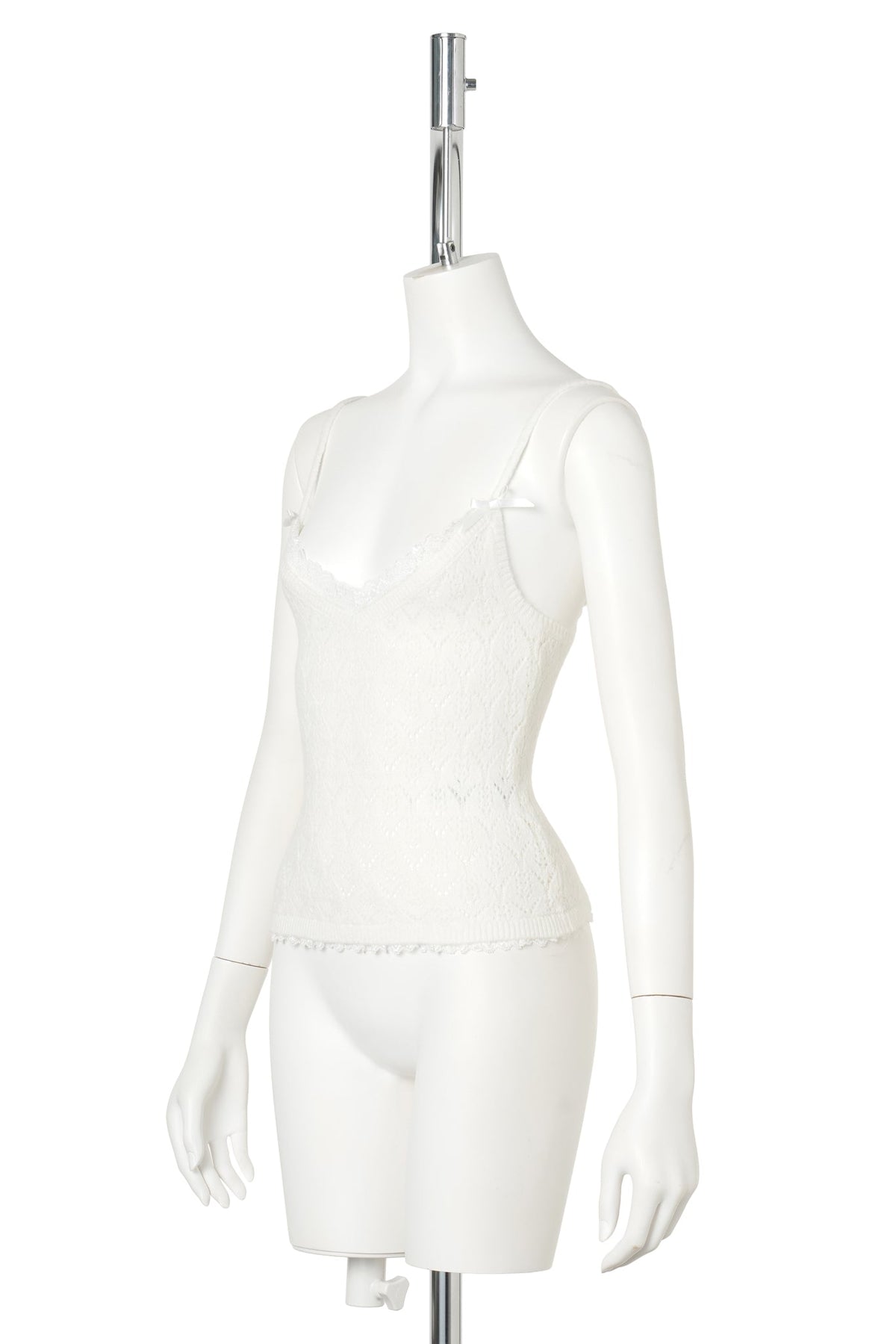 JULIANNA KNIT CAMI / 102:IVORY