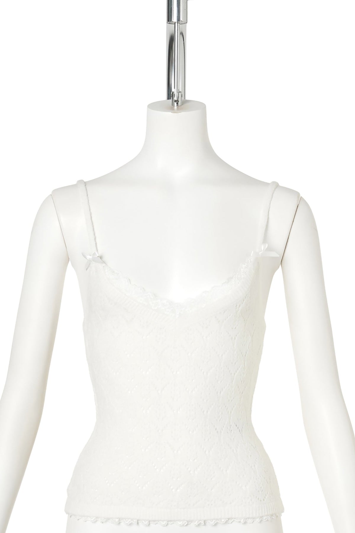 JULIANNA KNIT CAMI / 102:IVORY