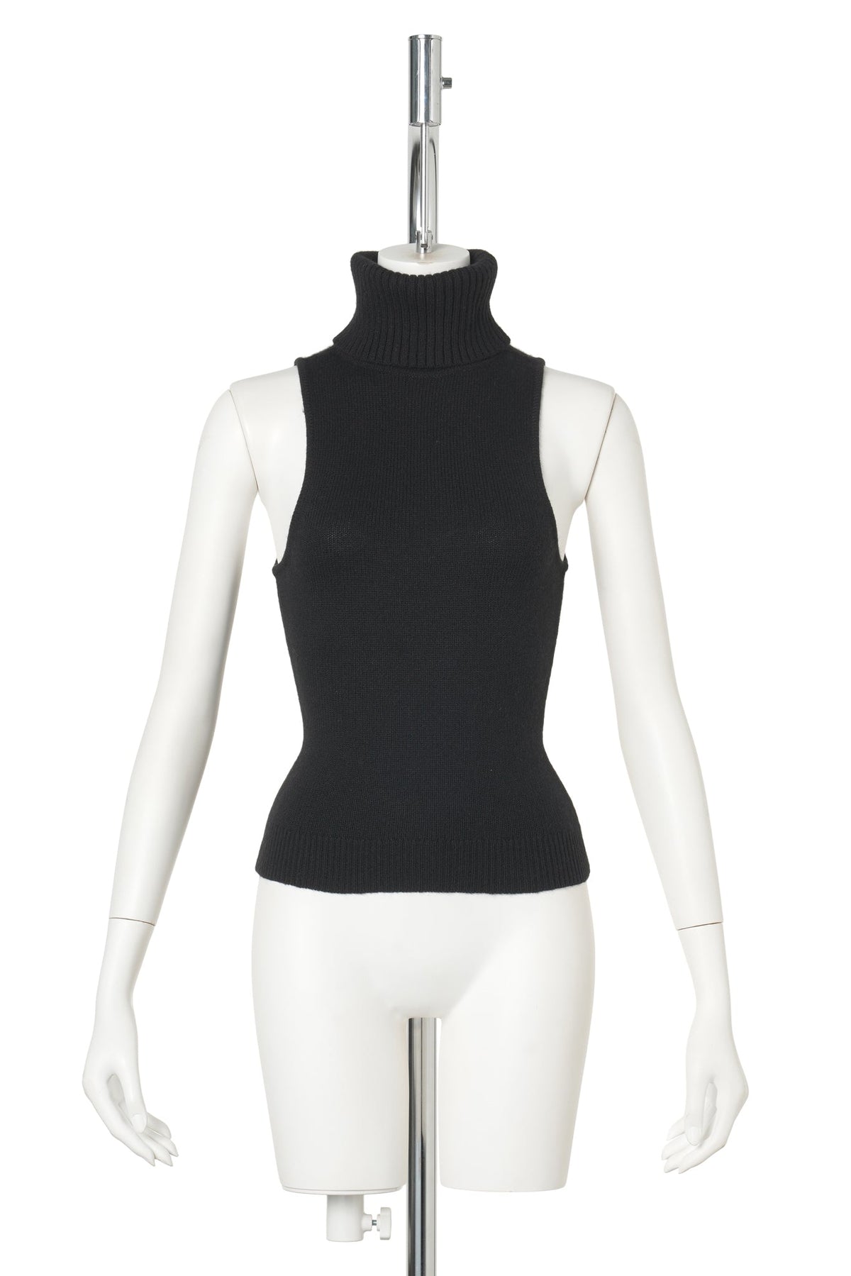HANA SLEEVELESS TURTLENECK TOP / 001:BLACK