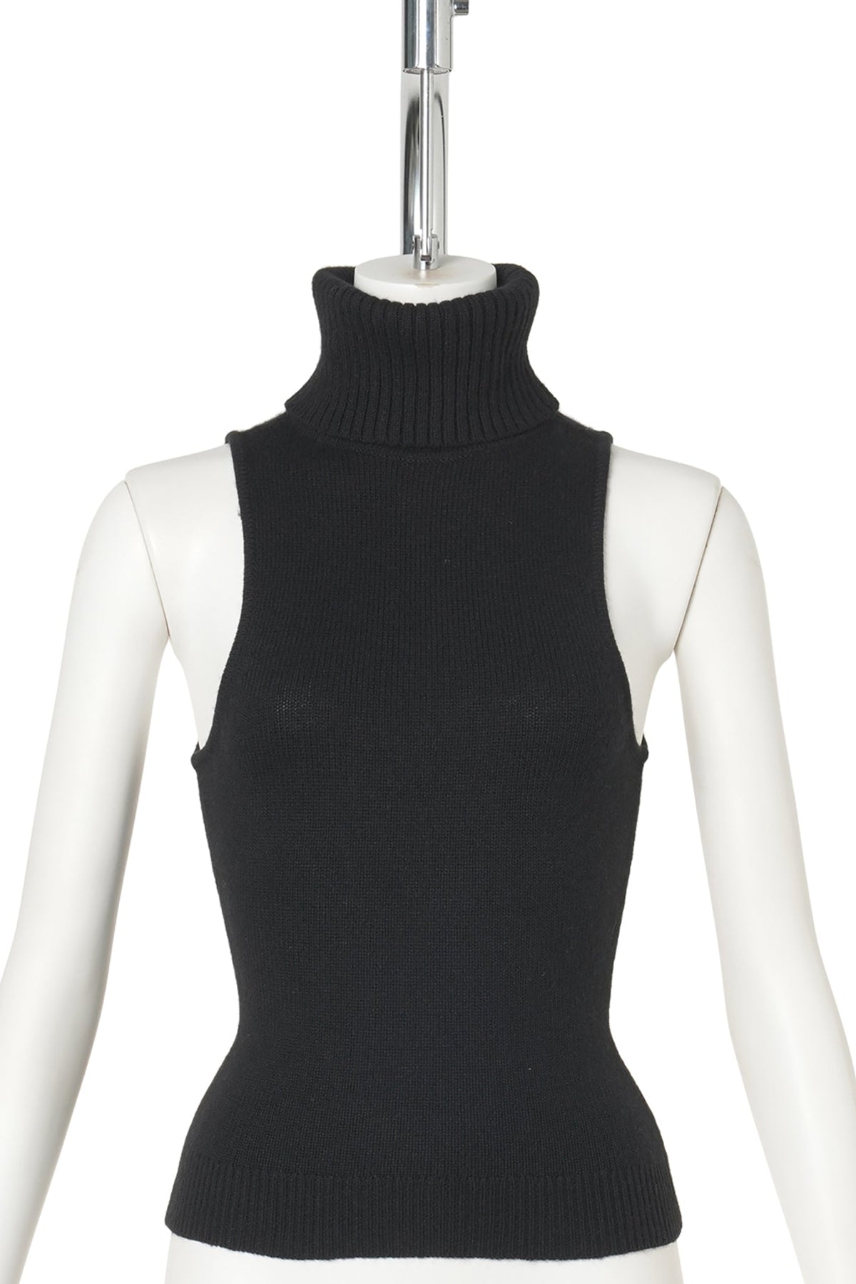 HANA SLEEVELESS TURTLENECK TOP / 001:BLACK