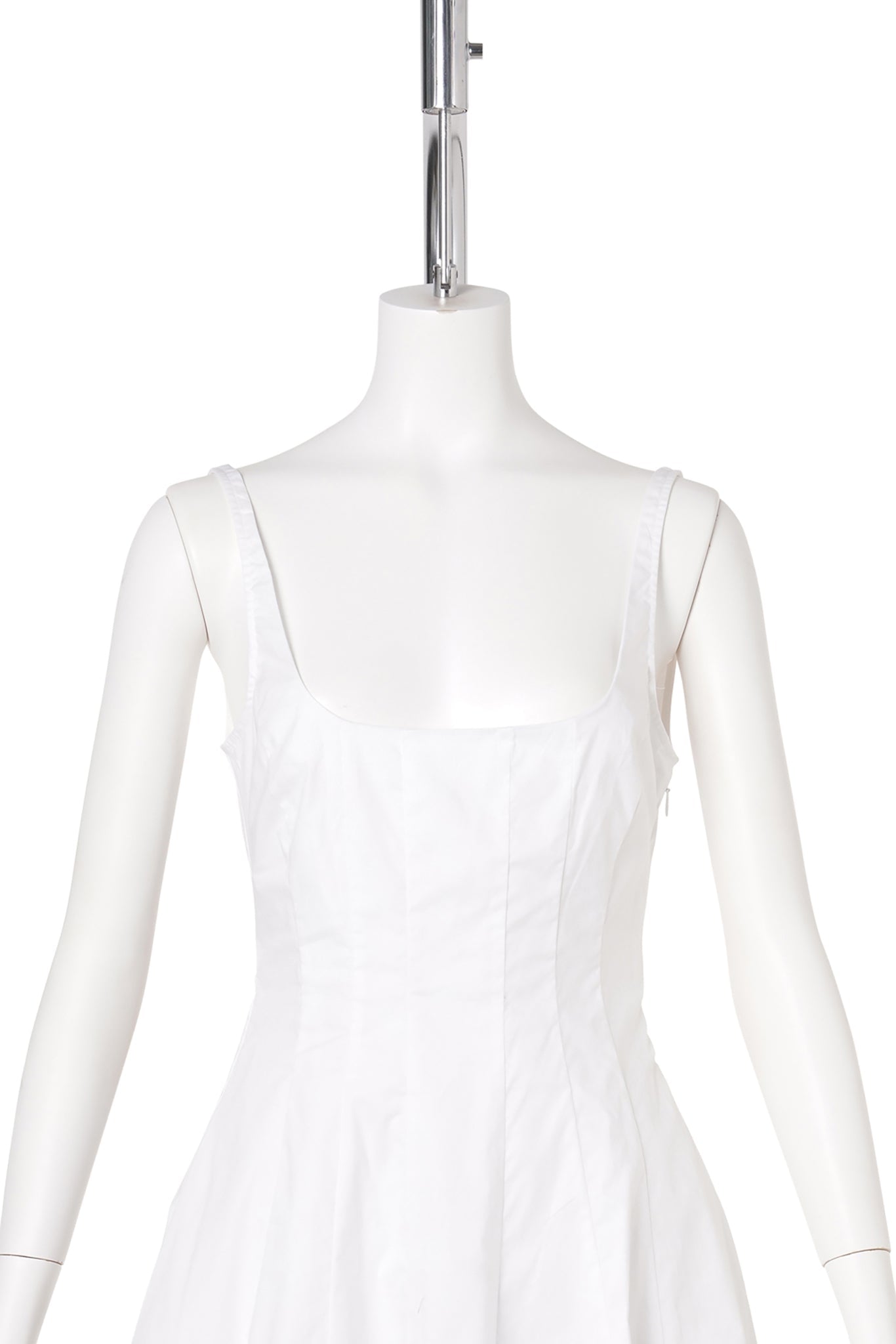 LEILA TANK MINI DRESS / WHITE