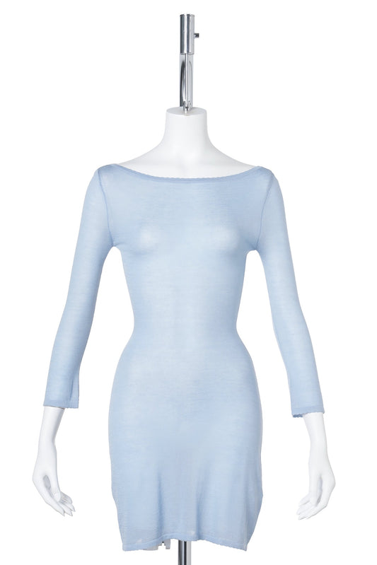 IVY MINI DRESS / BLUE SONG