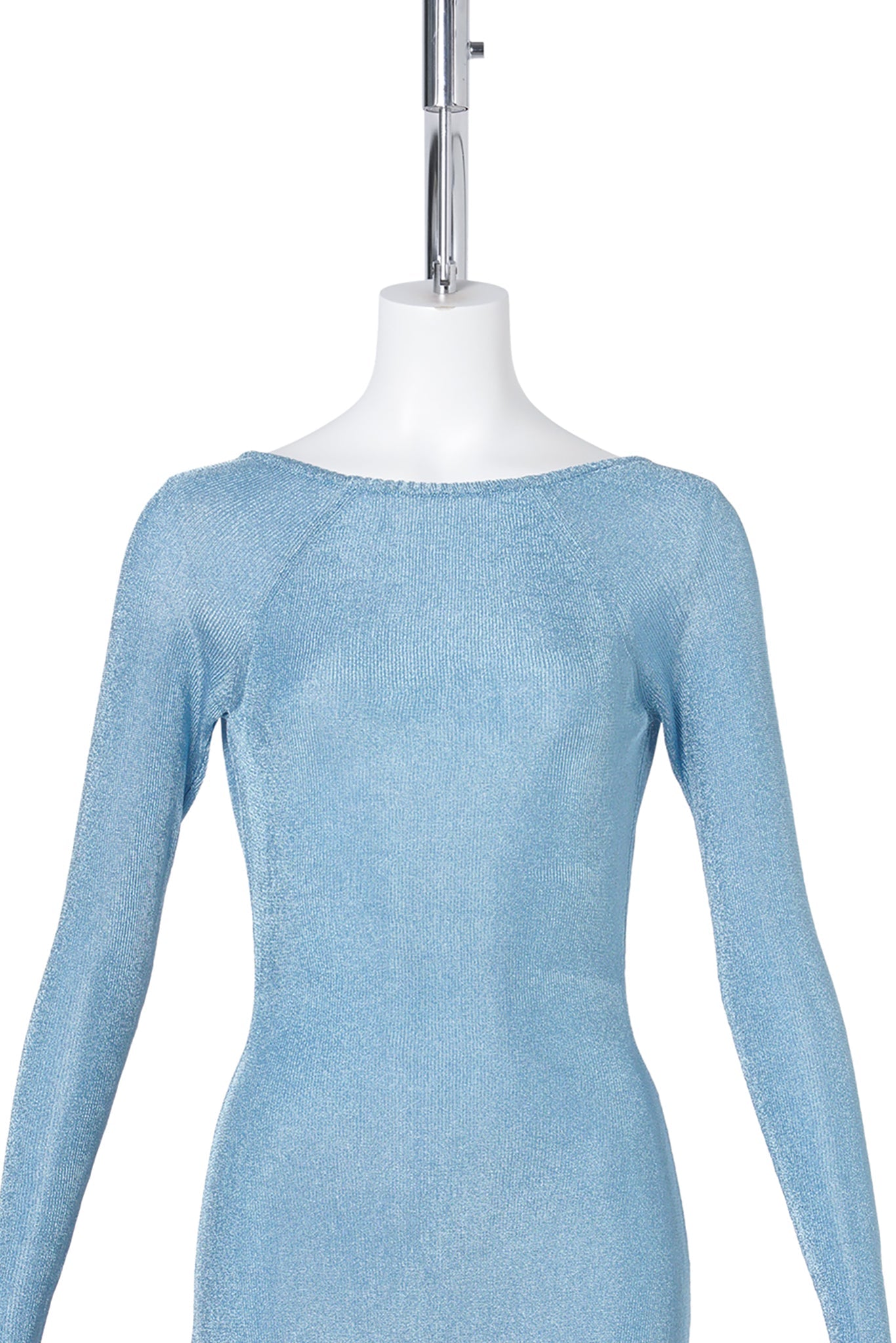 ESTELLE BACKLESS MINI DRESS / SEA BLUE