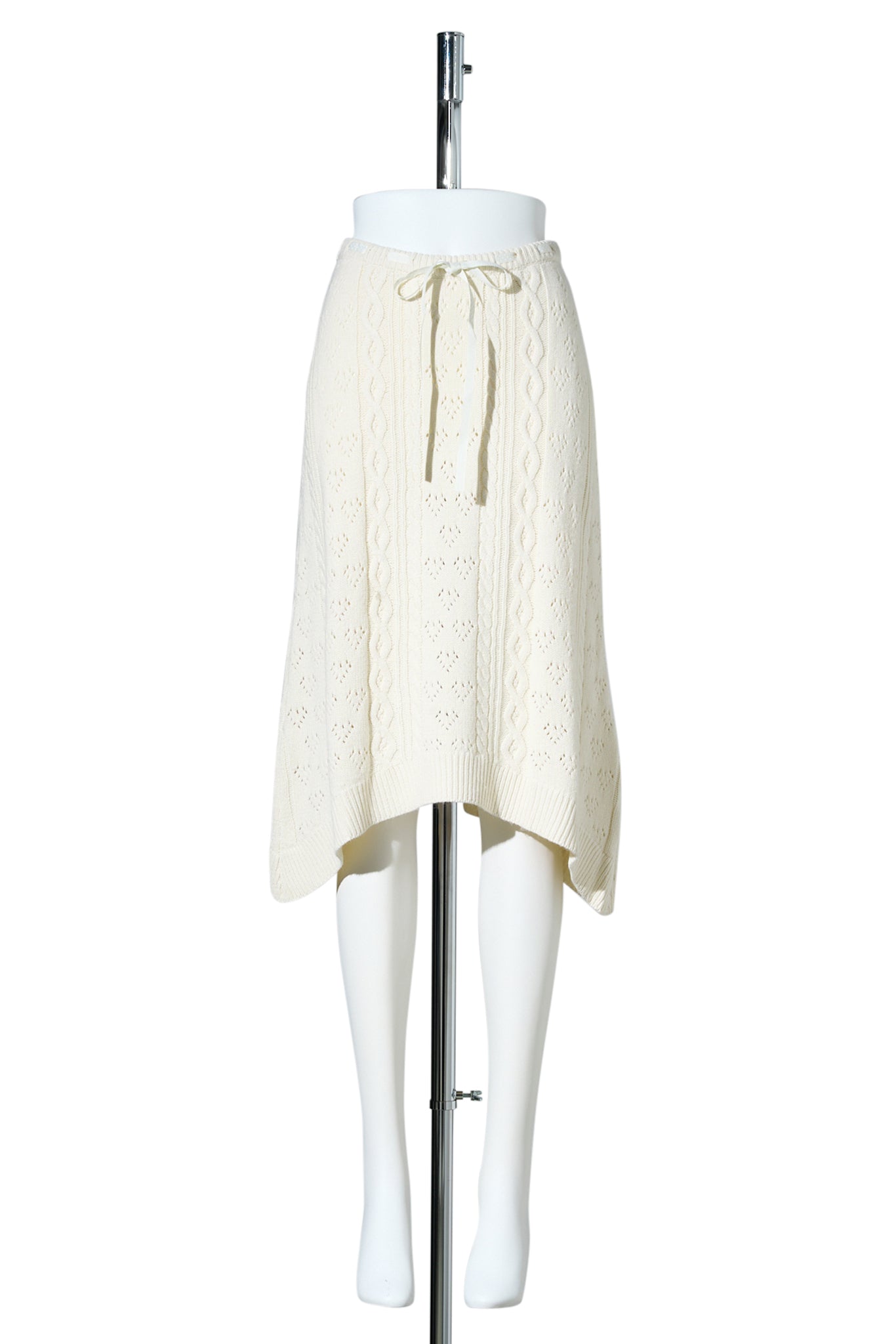 NOAH CABLE SKIRT / SNOW WHITE