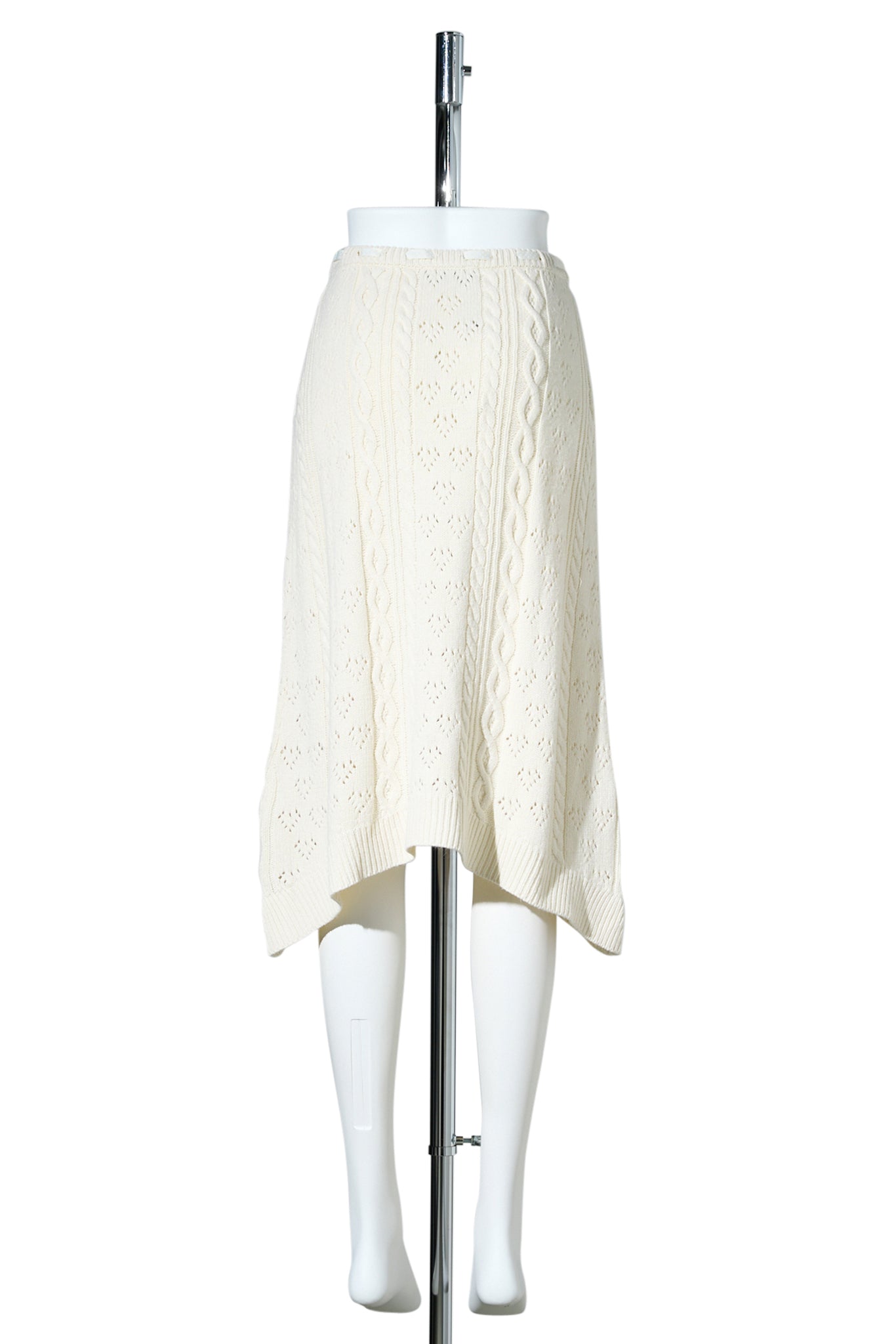 NOAH CABLE SKIRT / SNOW WHITE