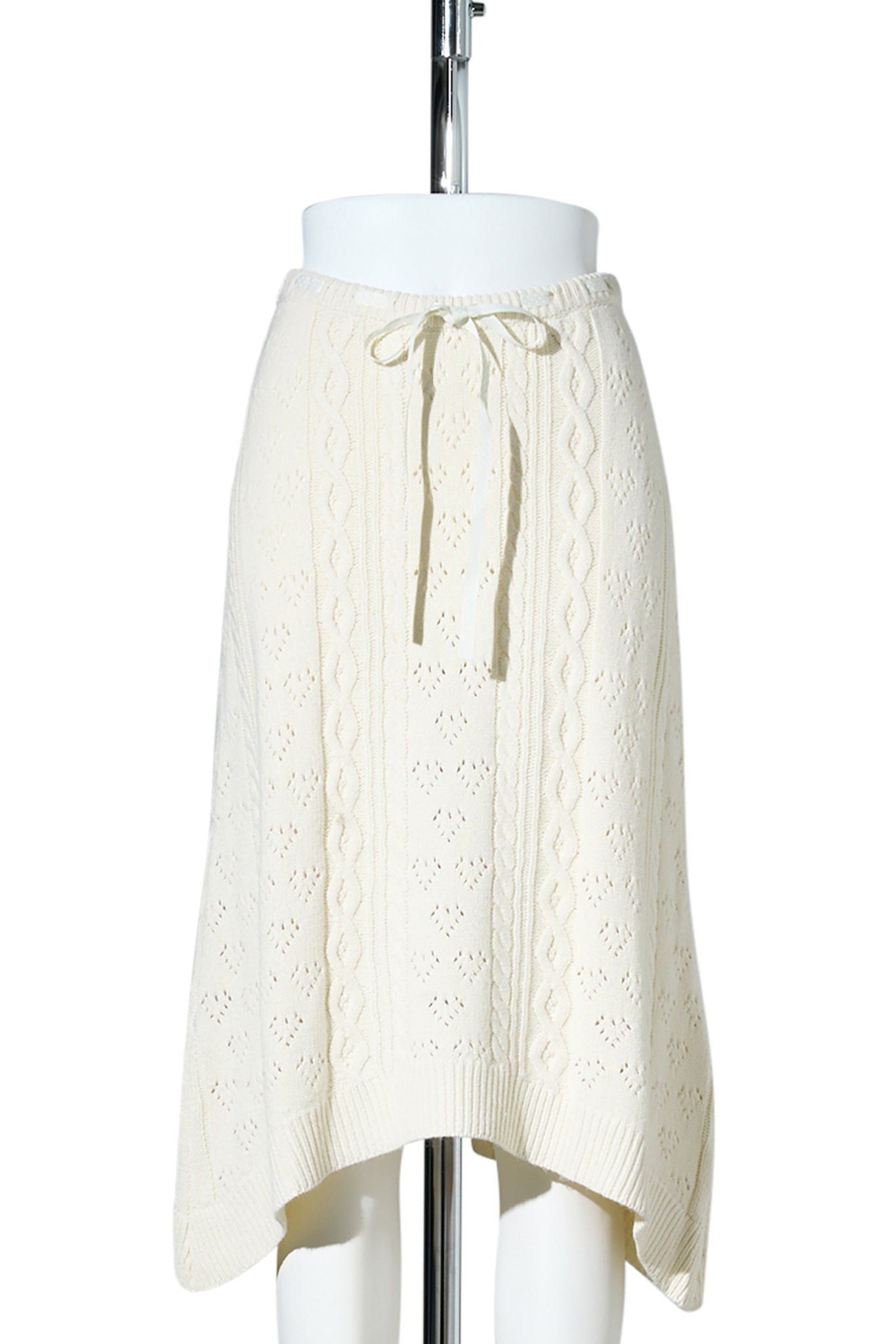NOAH CABLE SKIRT / SNOW WHITE