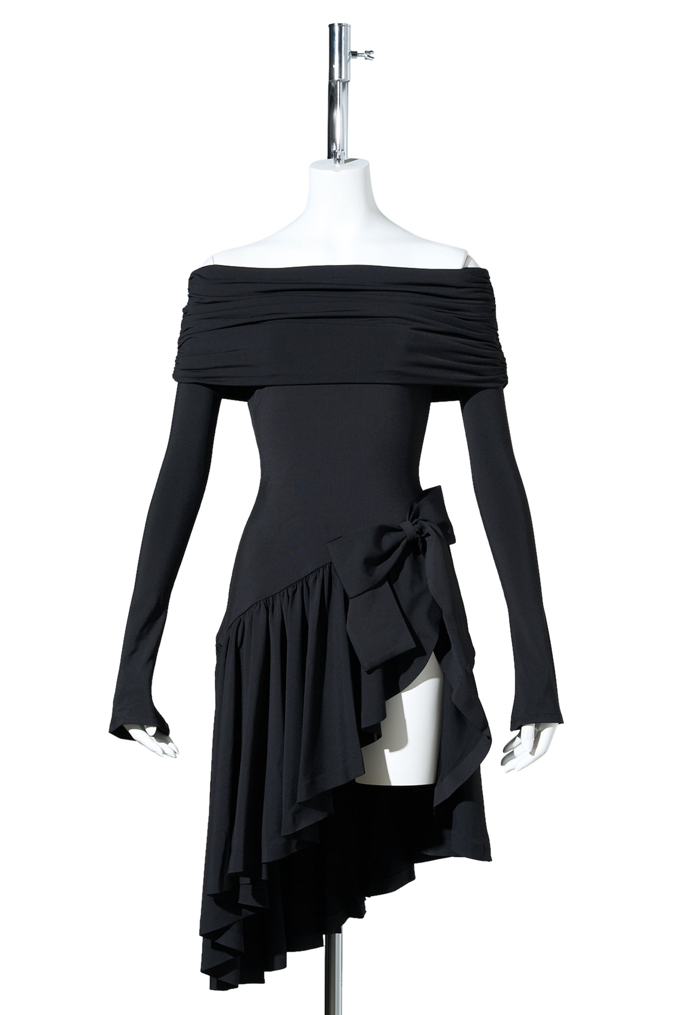 LOLA MINI DRESS / BLACK