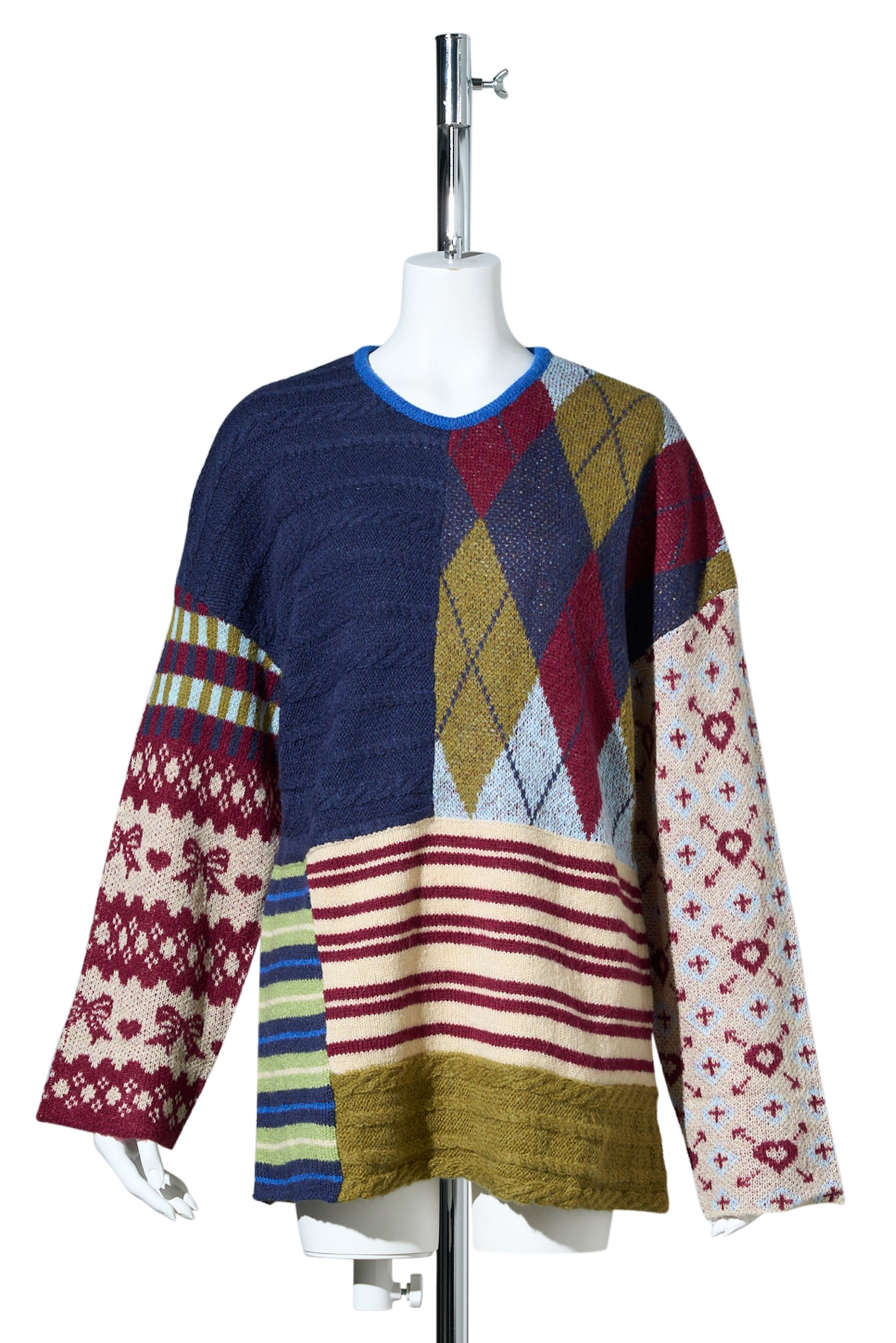 ZURI SWEATER / BLUE MULTI