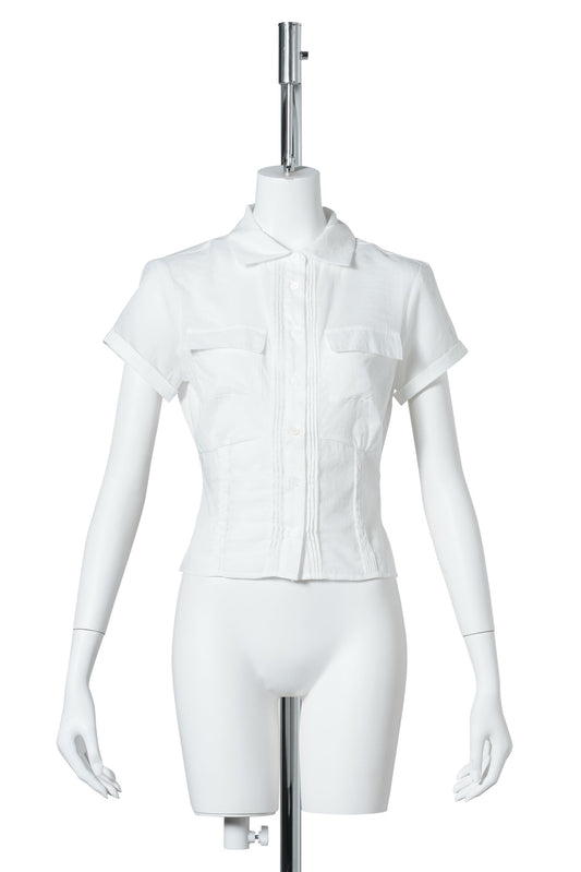 ELL POCKET TOP / 102:IVORY