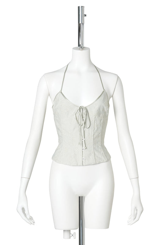 MARINI FLORAL CORSET / 339:SOFT SAGE