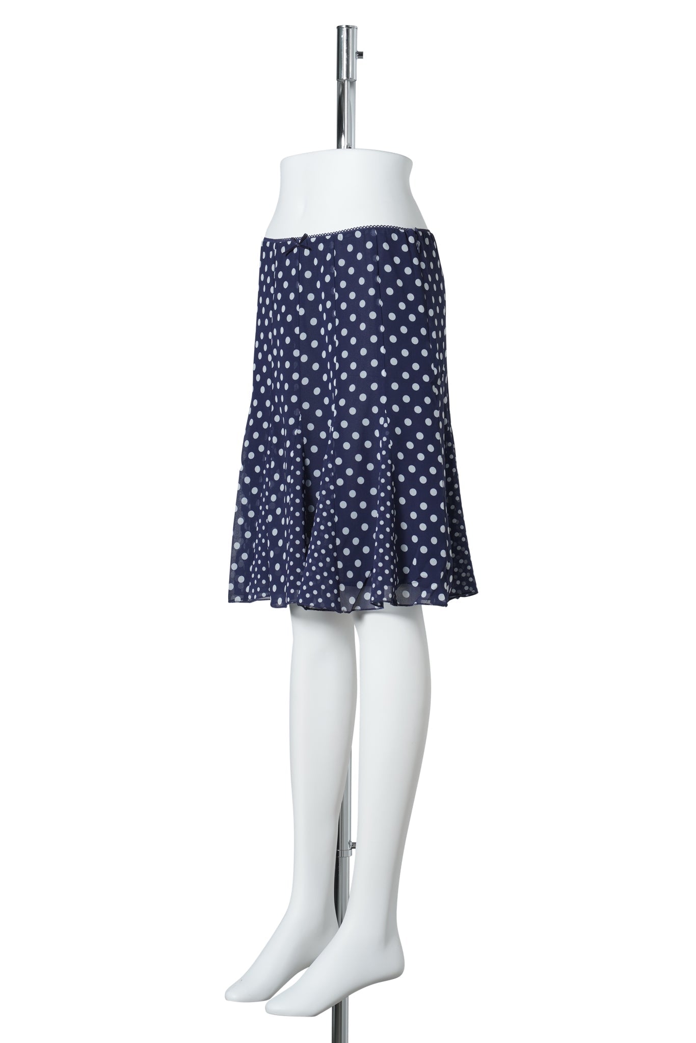 PALOMA SKIRT / 490:NAVY POLKA DOT