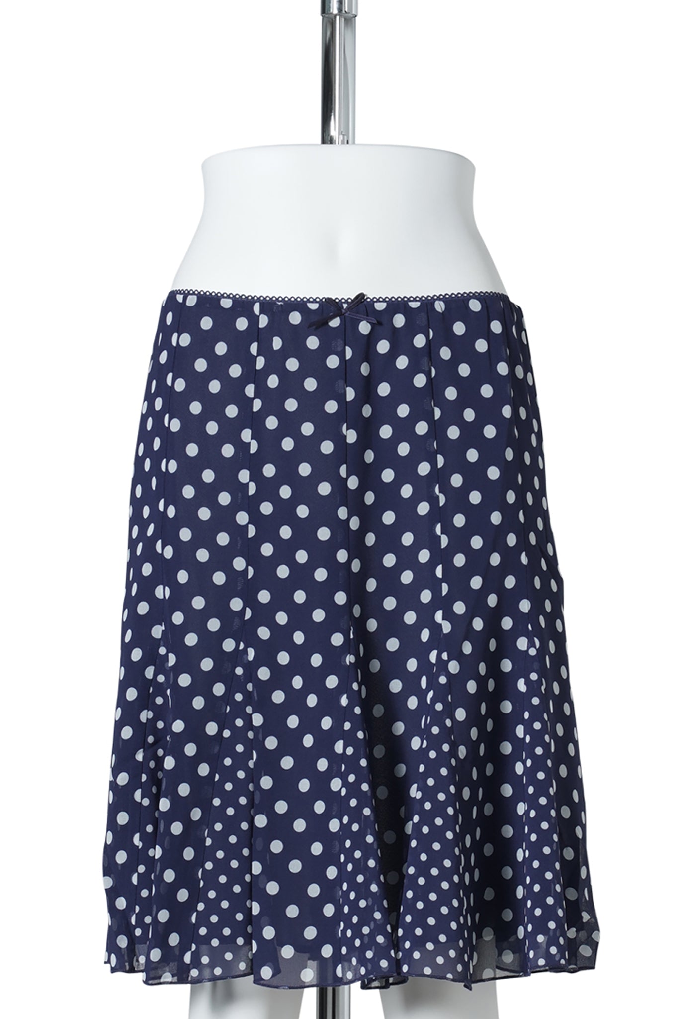 PALOMA SKIRT / 490:NAVY POLKA DOT