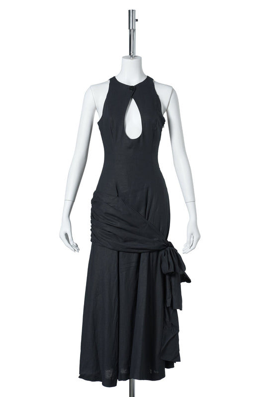 VICTOIRE DRESS / 001:BLACK
