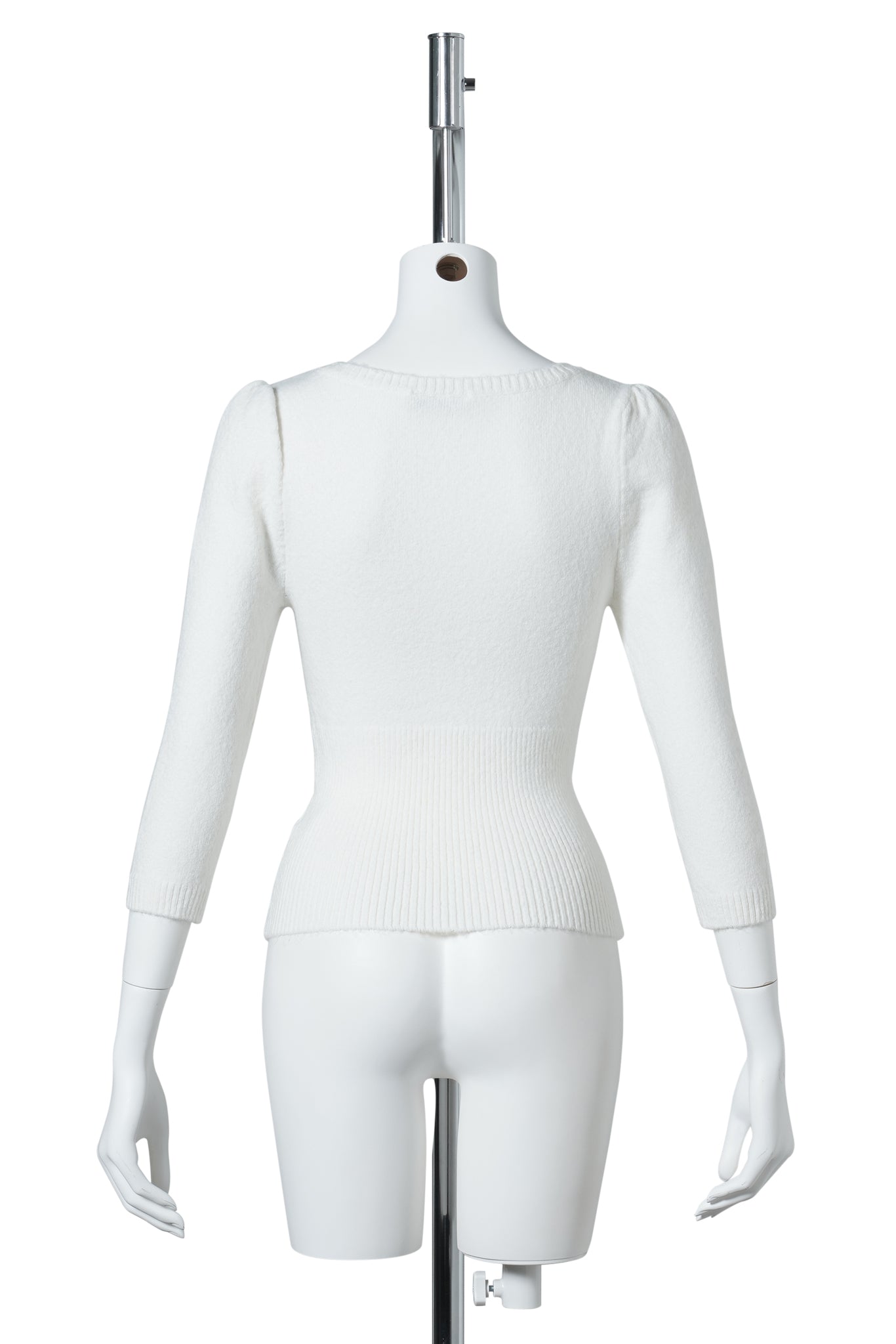 ROCIE SWEETHEART CARDIGAN / 102:IVORY