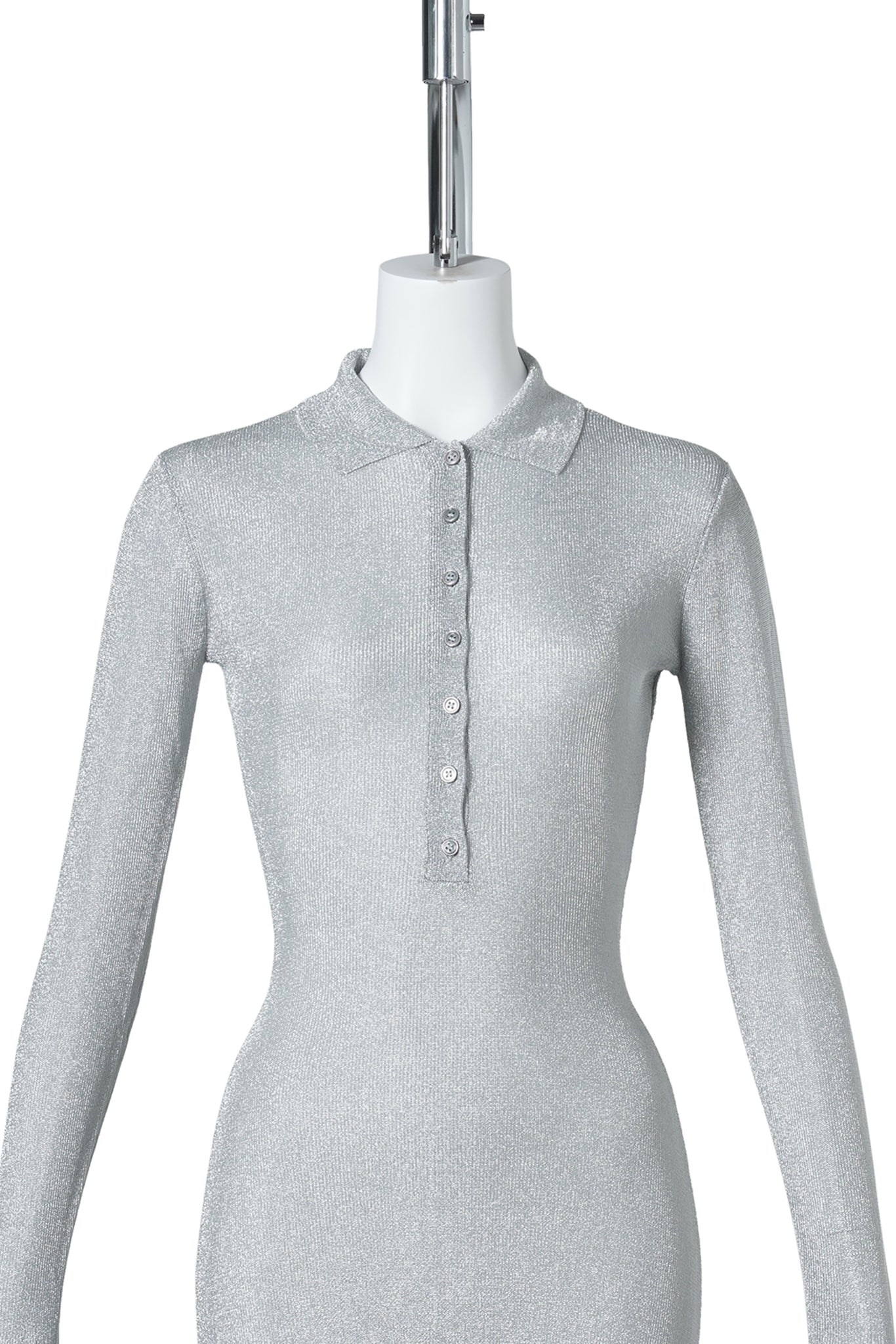 LILOU MINI DRESS / 040:SILVER
