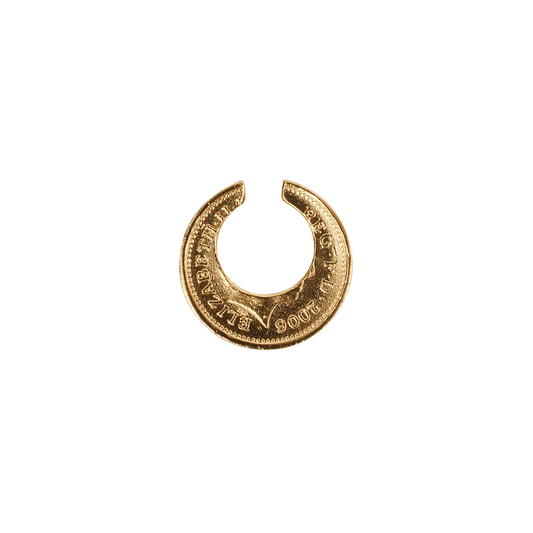 COIN EAR CUFF / GOLD