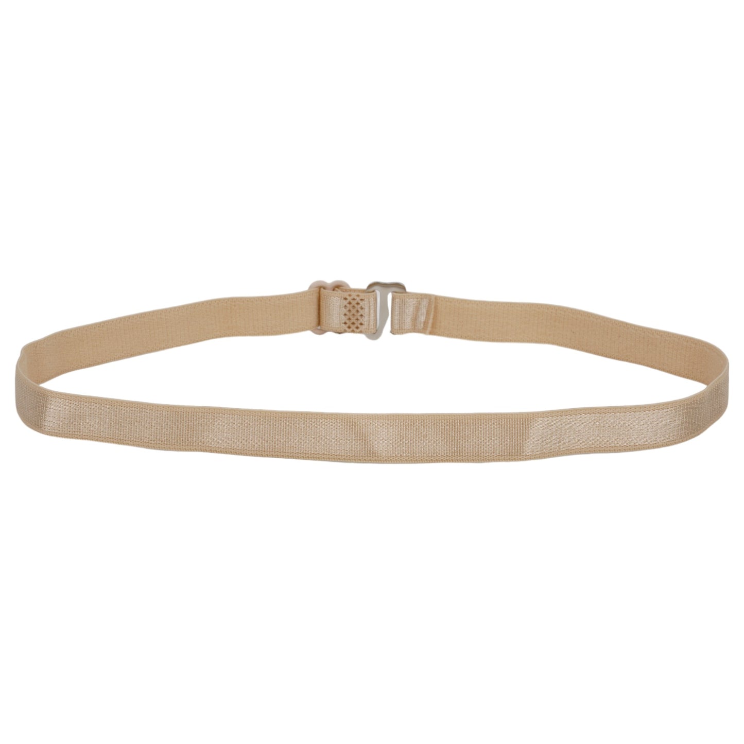 BRA STRAP CHOKER / BEIGE/SILVER