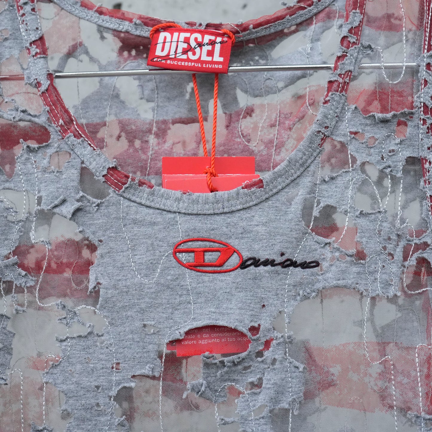 DIESEL x Damiano David JERSEY TOPS / 42AA