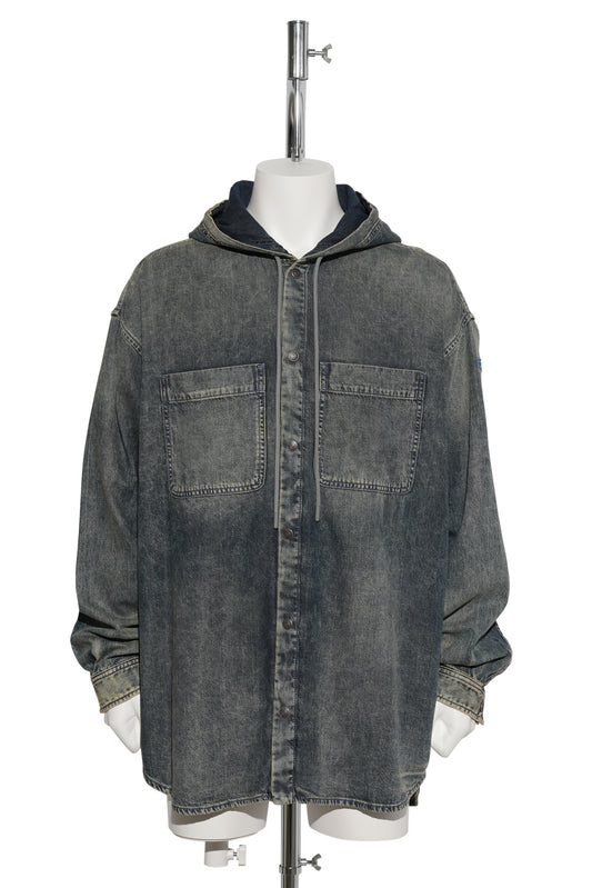 D-DEWNY-HOOD-S2 CAMICIA / 01