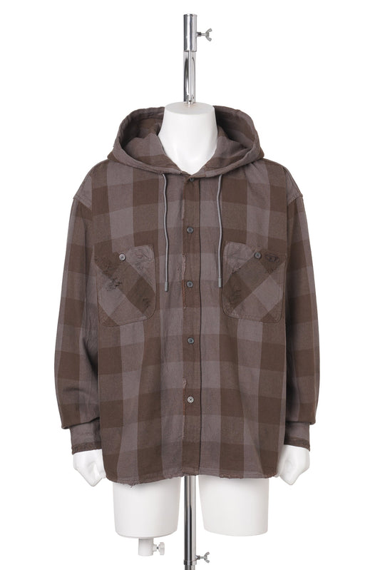 S-DRUM-HOODY SHIRT / 93R